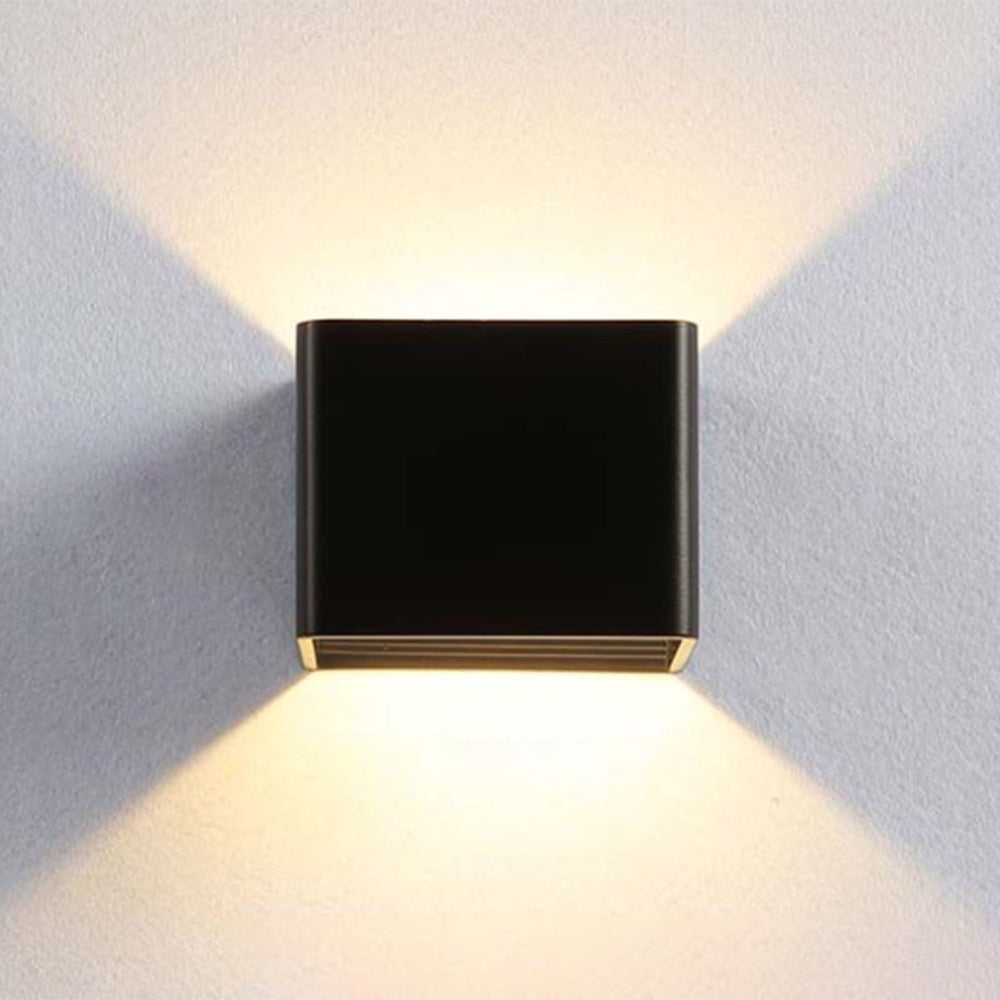 Ray Applique Murale Carrée Moderne 5-Couleurs, Chambre