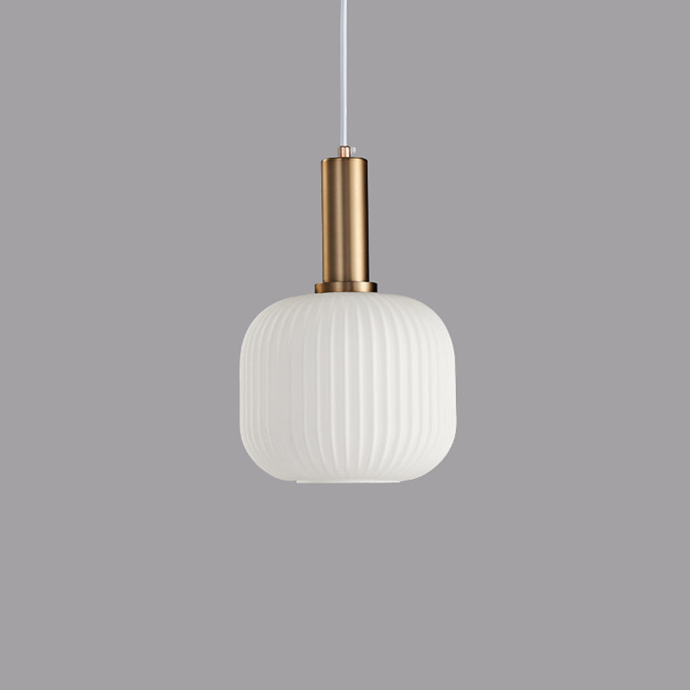 Valentina Luminaires Suspensions Cylindre Moderne Blanc