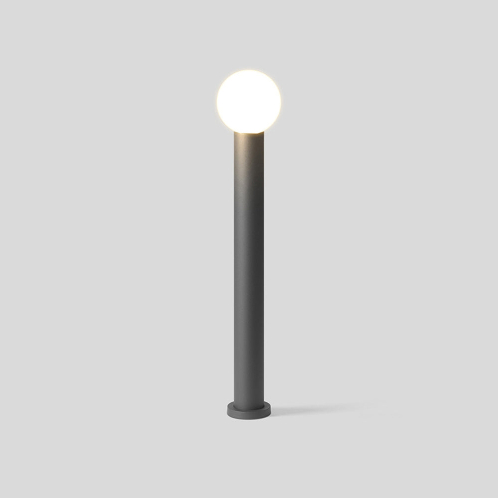Ray Moderne LED Lampadaire Extérieur Noir Métal Allée Cour
