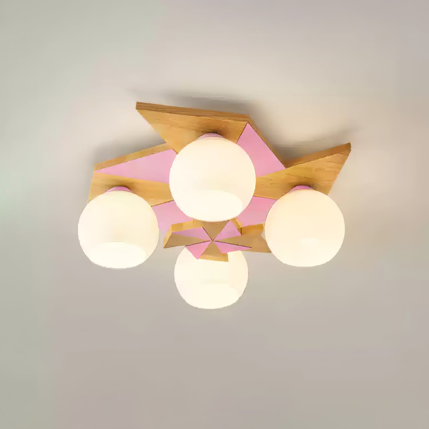 Ewooda Wooden Ceiling Lamp - Letslighting
