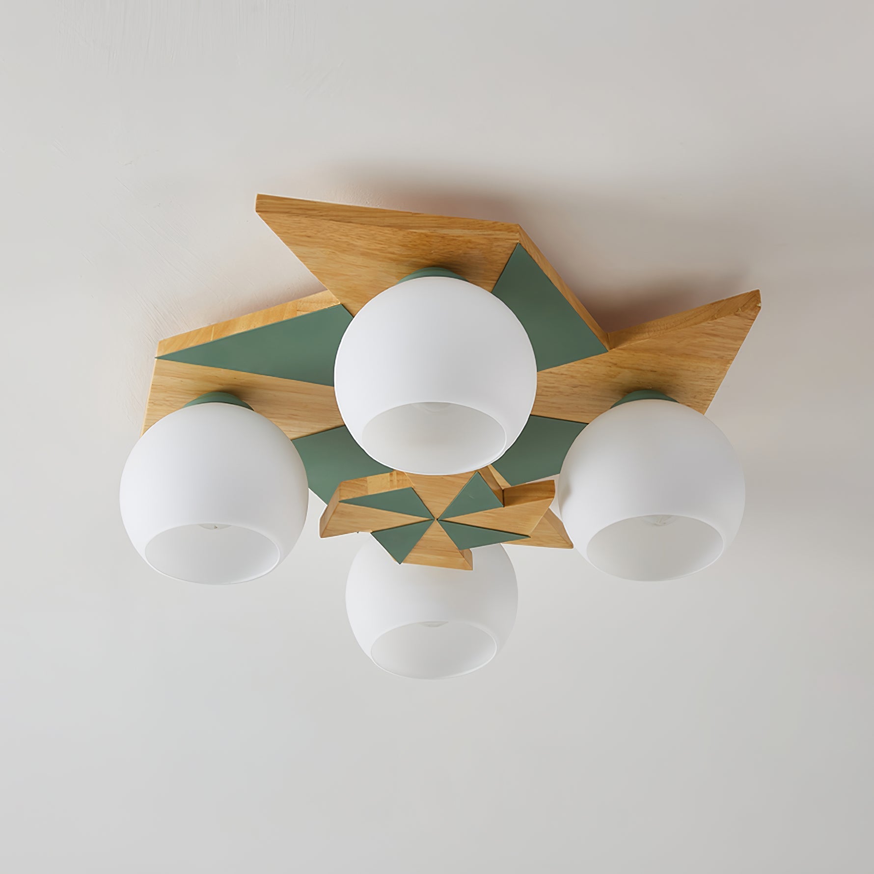 Ewooda Wooden Ceiling Lamp - Letslighting