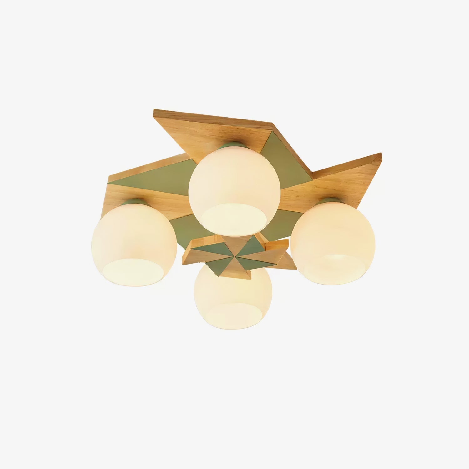 Ewooda Wooden Ceiling Lamp - Letslighting