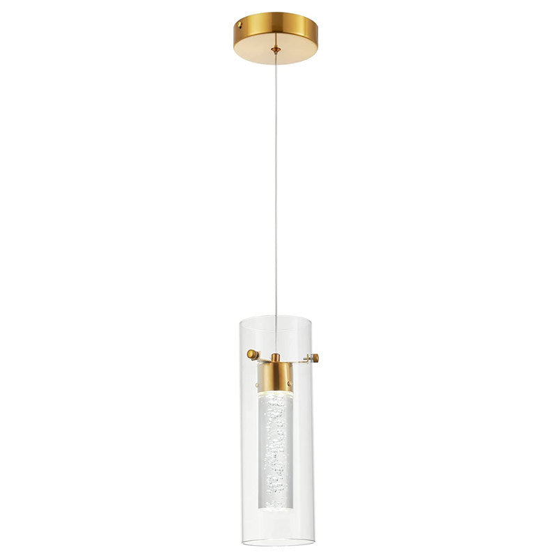 Arisha Moderne Designer Métal Verre Suspension Chambre à Coucher