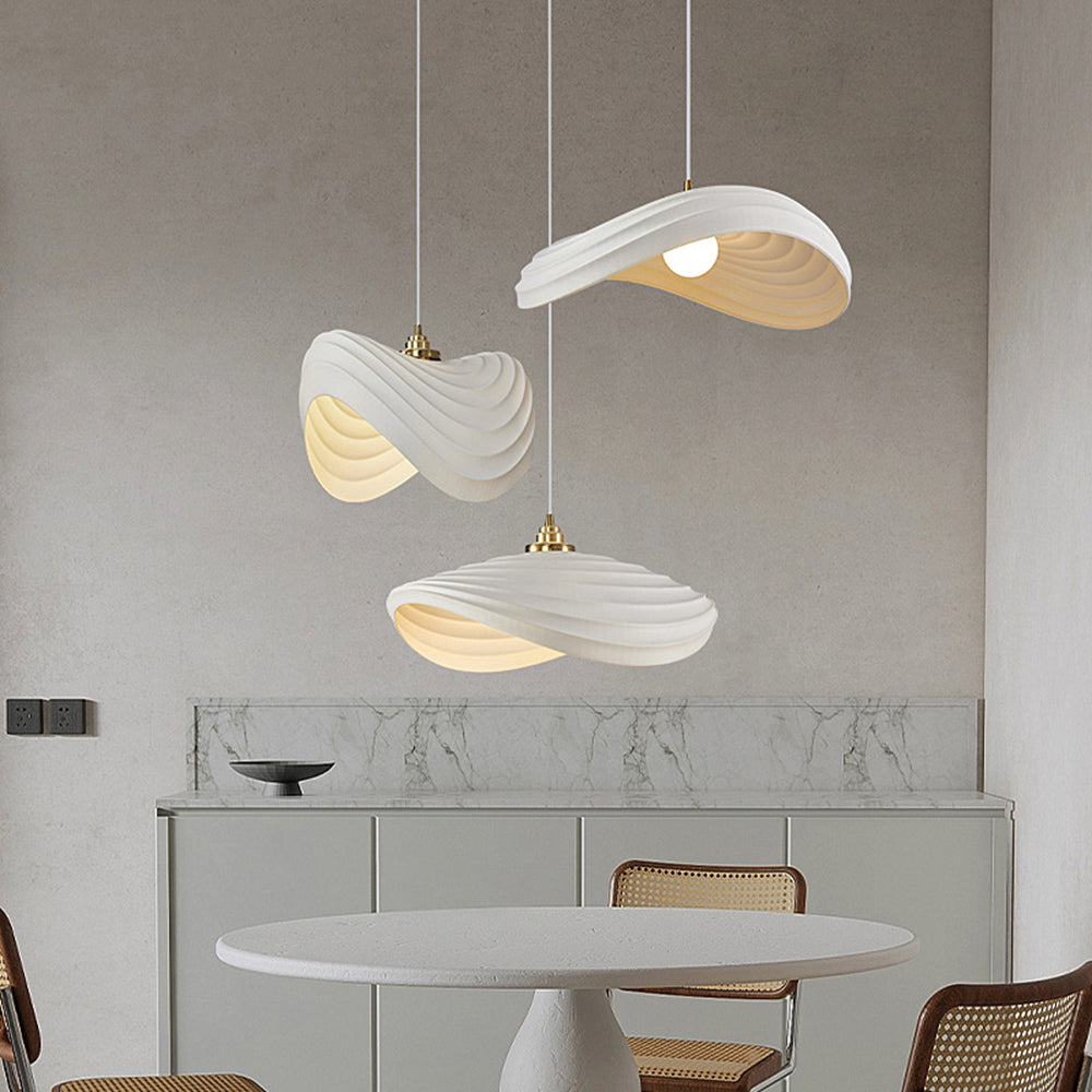 Ritta Suspension Nuage Moderne, Metal/Resine, Salle à Manger