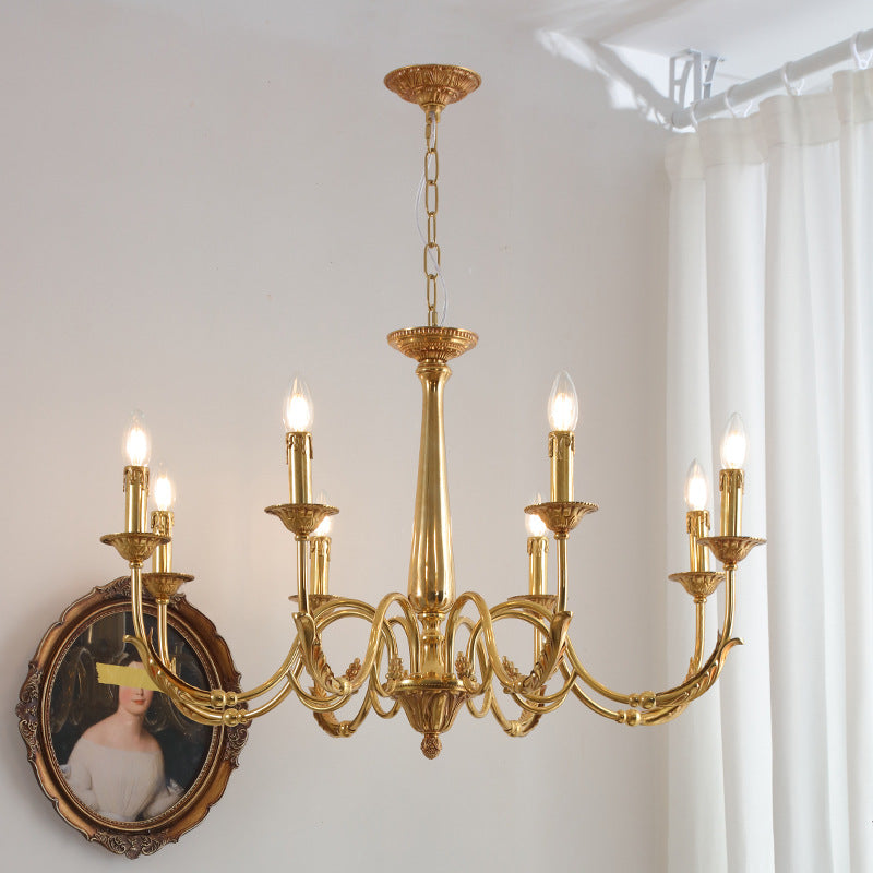 Cevynara Lustre Métallique Postmoderne de Luxe
