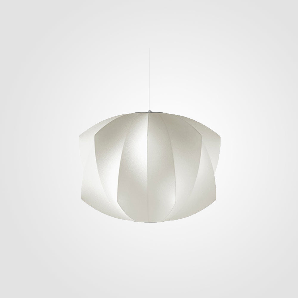 Ritta Suspension Vintage, Métal/Tissu, Blanc, Bar