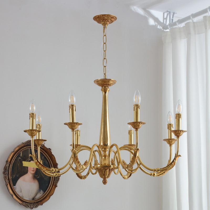 Cevynara Lustre Métallique Postmoderne de Luxe