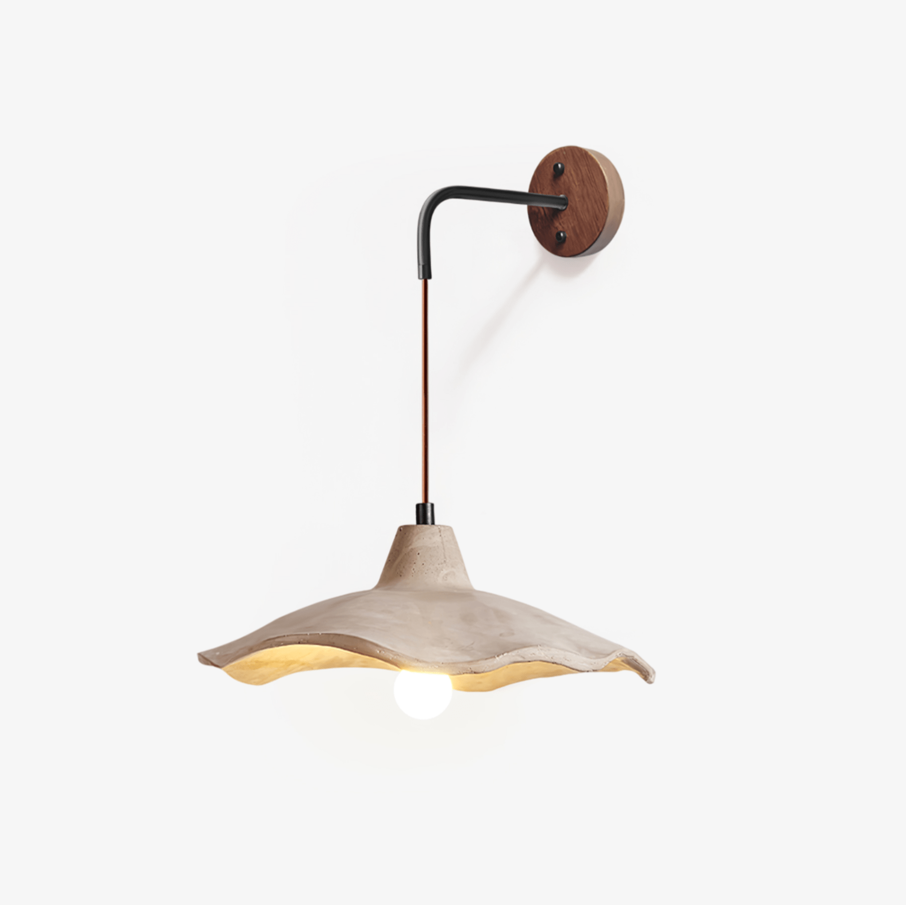 Mirella Applique Murale Élégante en Bois Moderne