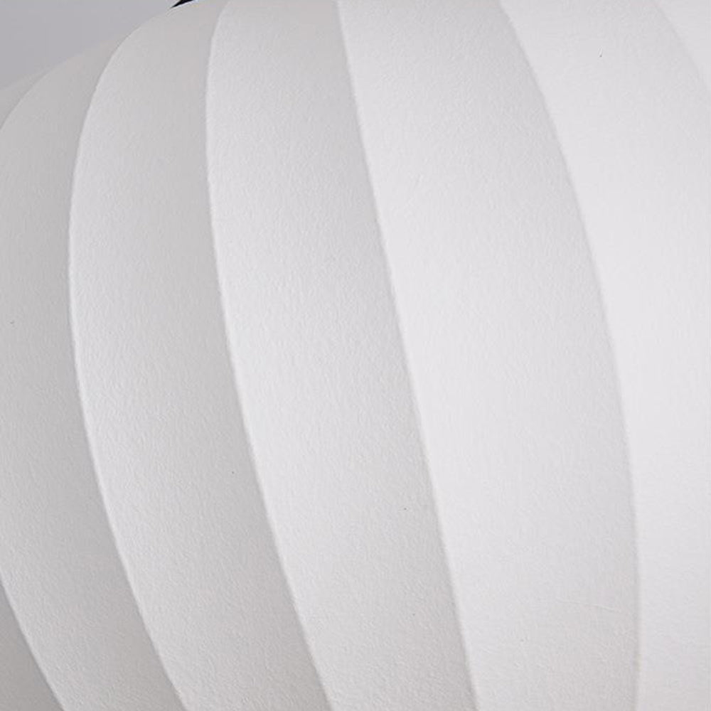 Ritta Suspension Vintage, Métal/Soie, Noir/Blanc, Chambre à Coucher