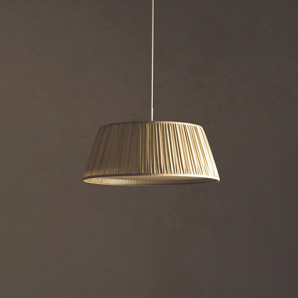 Ritta Suspension Vintage, Métal/Tissu, Brun, Salon