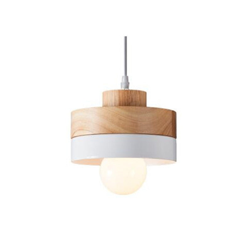 Valentina  Suspension, Métal/Bois, Noir/Blanc, Salle à Manger/Salon