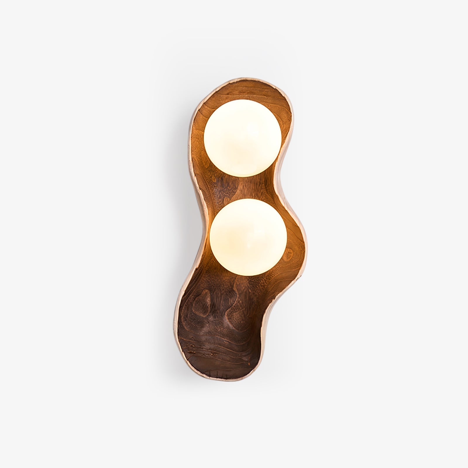Dualis Applique Murale Moderne en Bois Rootlight