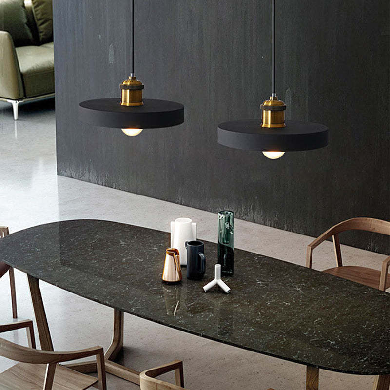 Aira Luminaires Suspension Nordique Blanc/Orange/Noir/Gris, Salon
