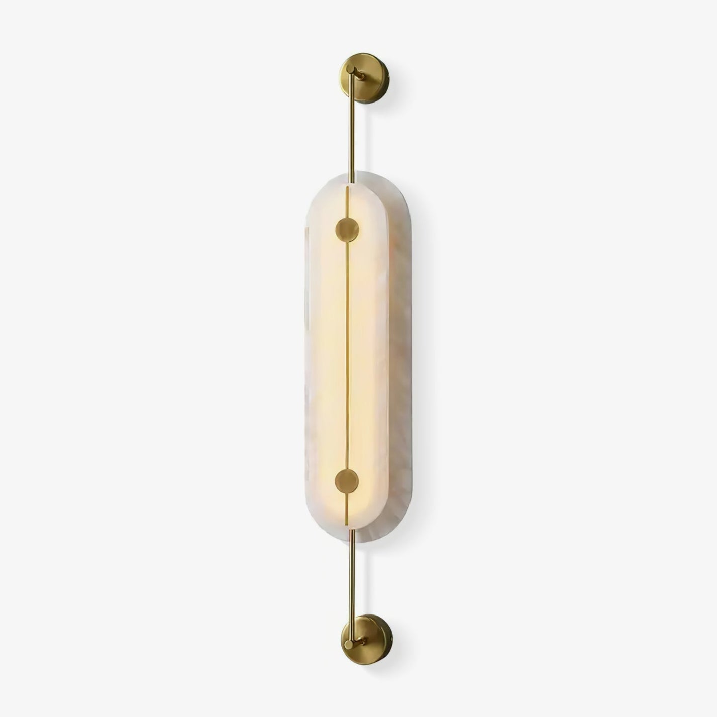 Cudorel Oval Alabaster Wall Light - Letslighting