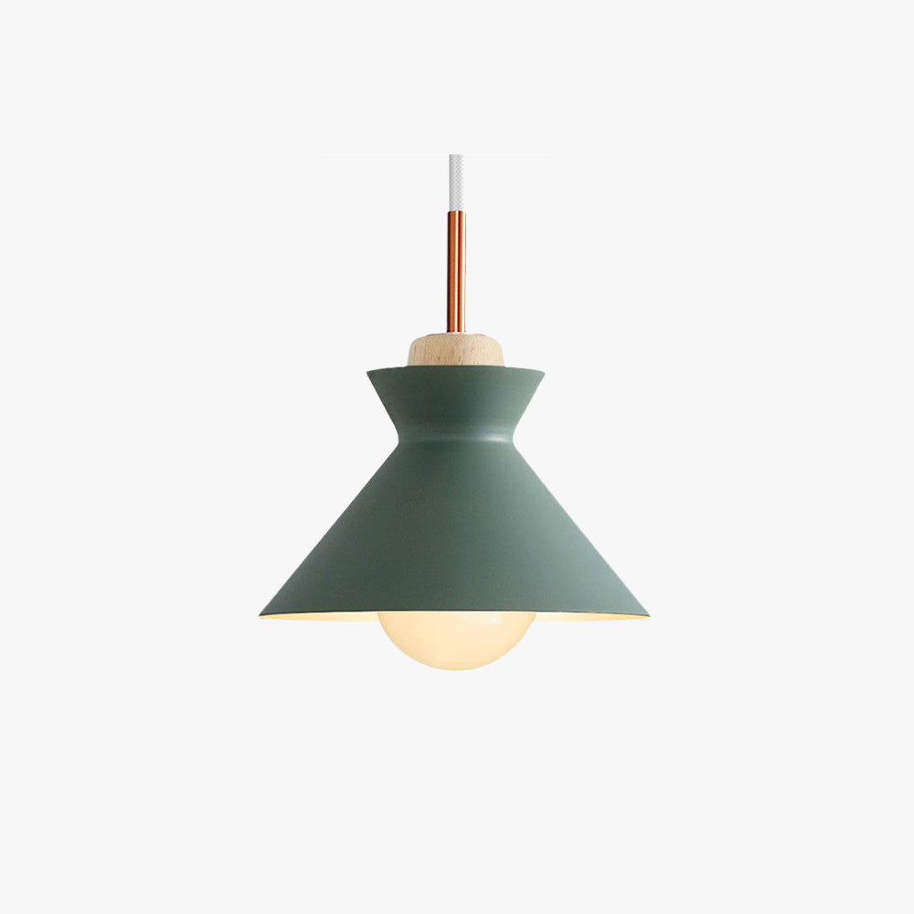 Valentina Moderne Luminaires Suspensions Dôme Simple Métal Jaune/Gris/Vert Cuisine/Salon/Salle à Manger