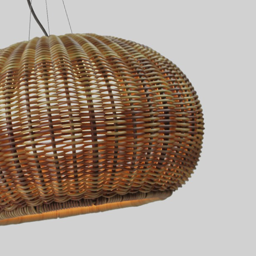 Ritta Suspension Extérieure Landerne Simple, Bambou, Bois, Jardin