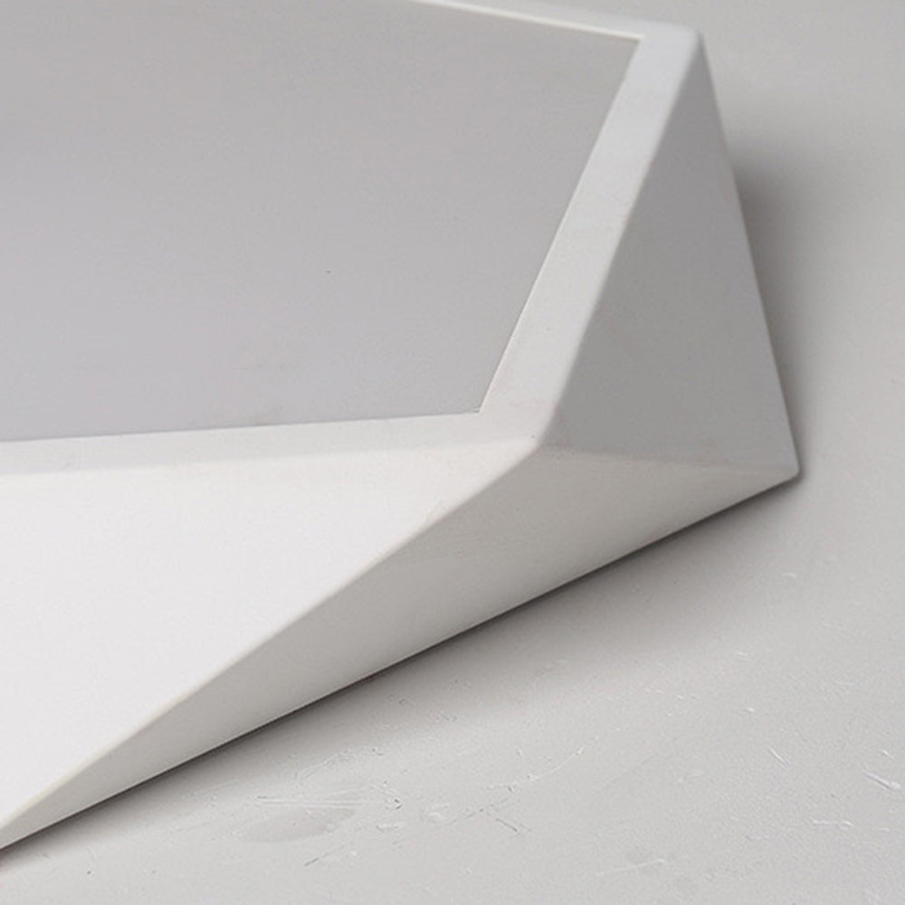 Arisha Design LED Plafonnier Simple Moderne Métal Noir/Blanc Salon