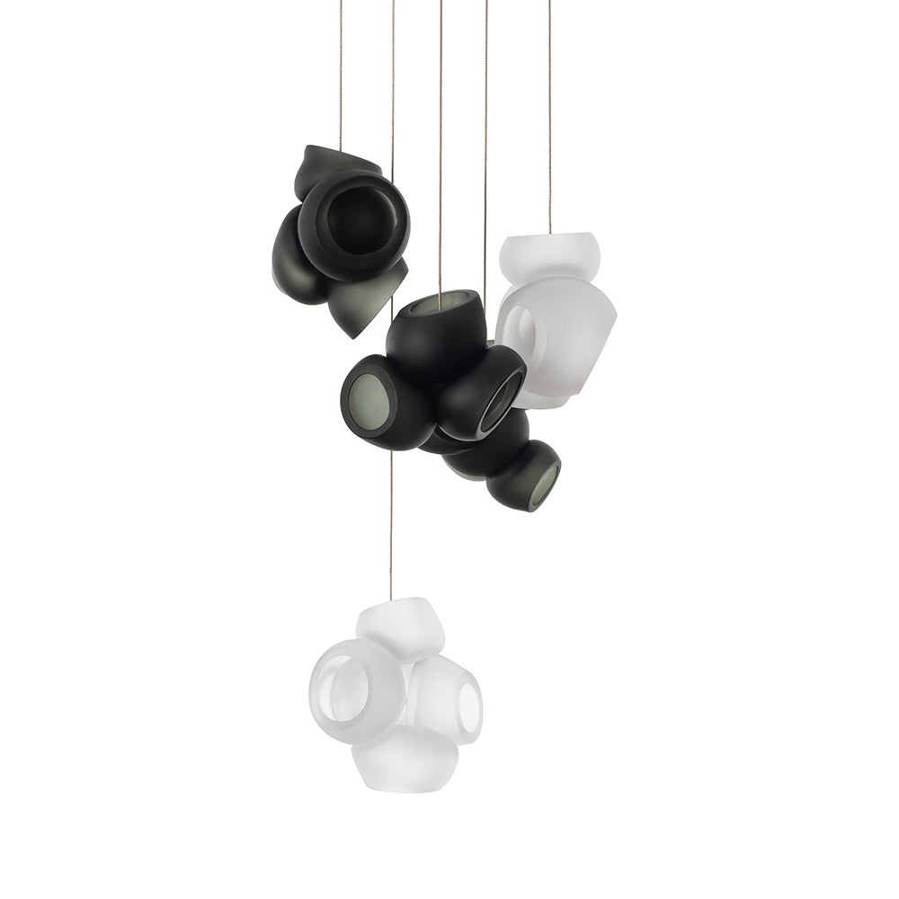 Ushaor Individual Creativity Glass Pendant Light - Lamp Copper