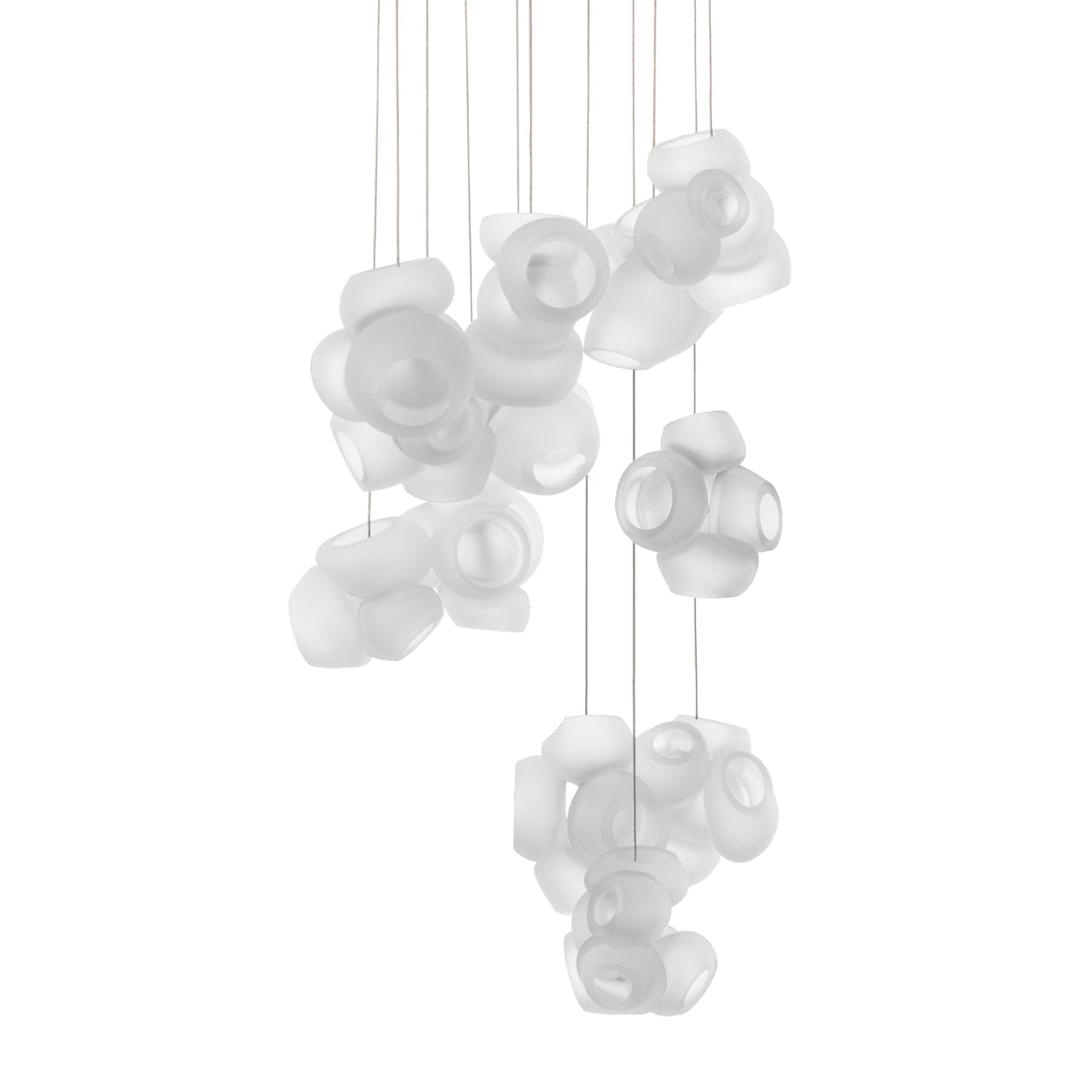 Ushaor Individual Creativity Glass Pendant Light - Lamp Copper