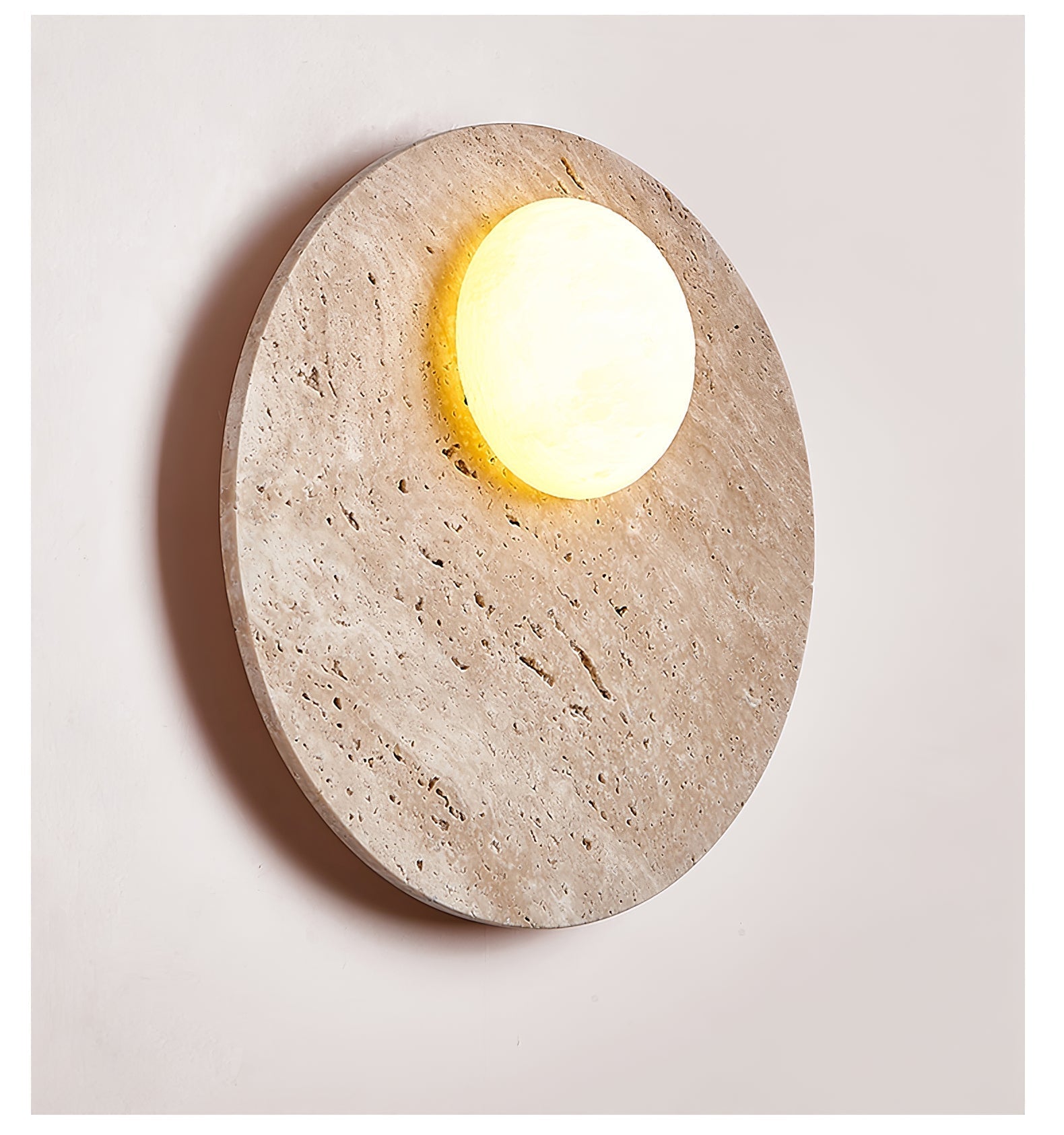 Vizoriel Travertine Wall Light - Letslighting