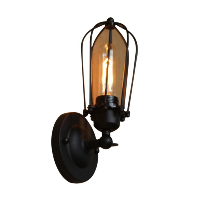 Silva Applique Murale Ciselé Vintage, Métal, Noir/Rouille/Bronze/Or/Argent, Chambre