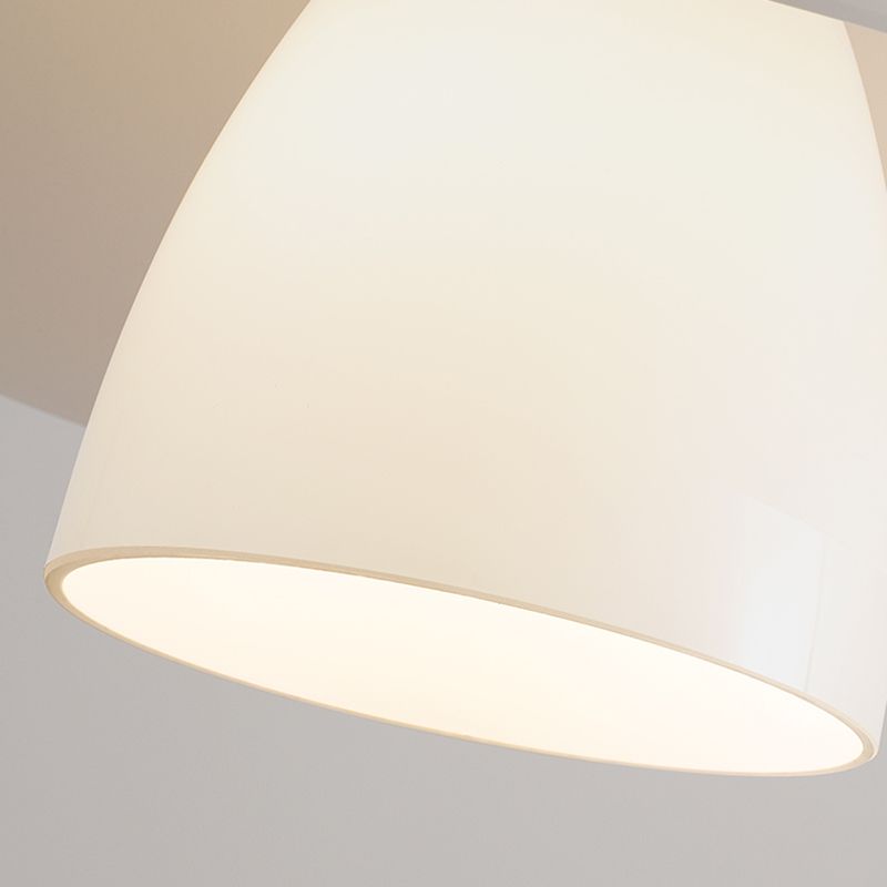 Arisha Suspension Dôme Nordique, Verre/Metal, Blanc, Chambre