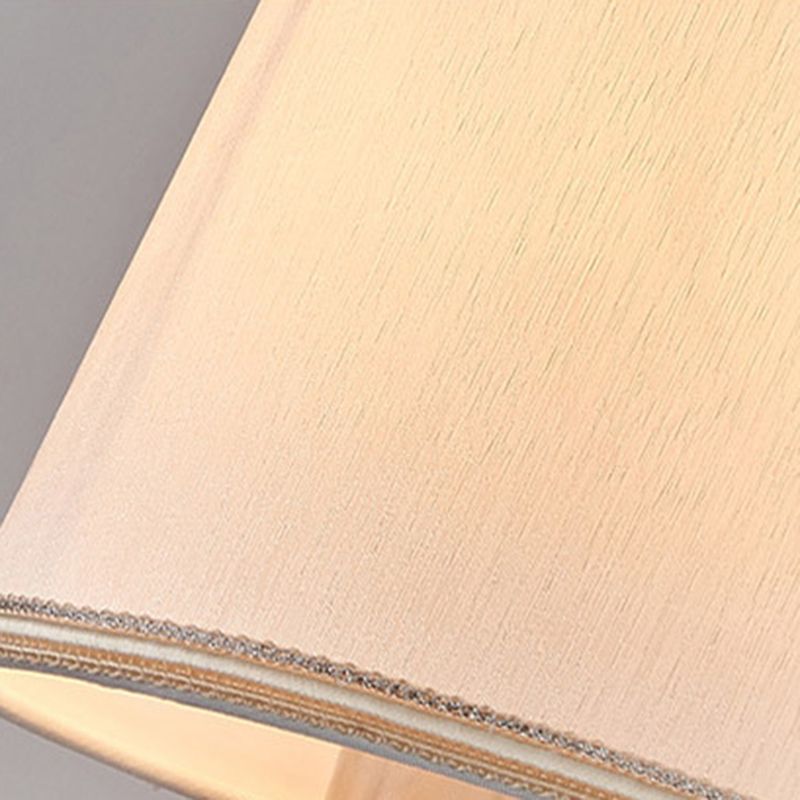 Tiffany Applique Murale Dôme Vintage, Métal/Bois/Tissu, Beige, Chambre