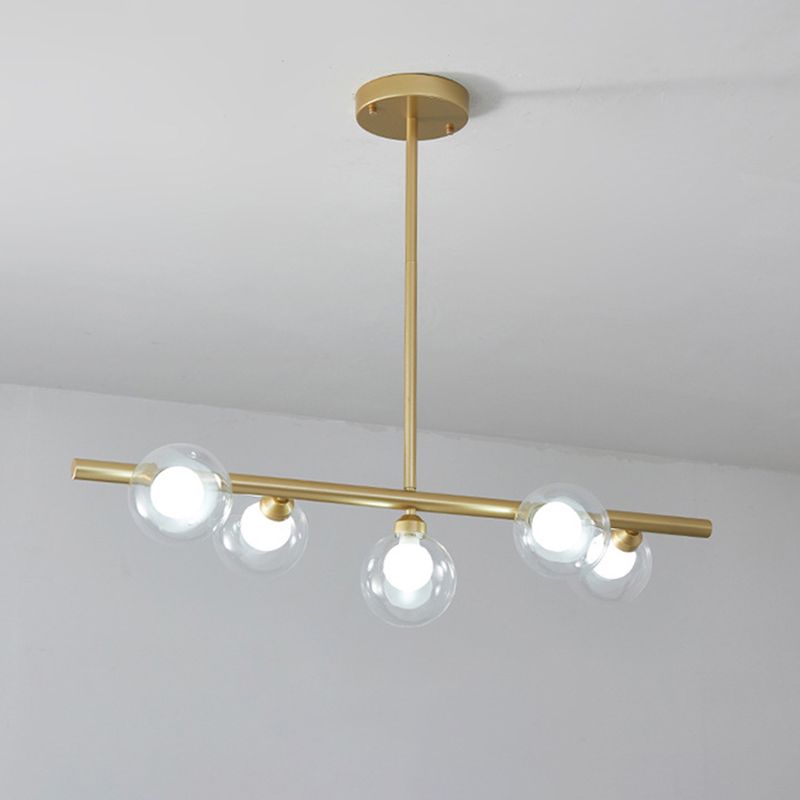 Valentina Suspension Linéaire, 2 Couleur, 5/6 Lumières