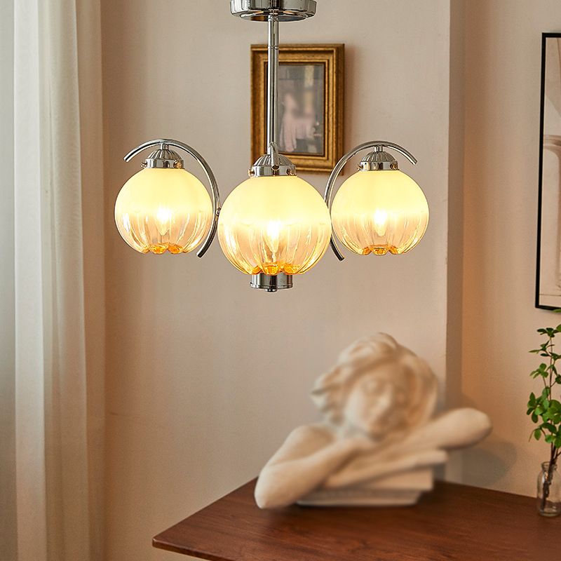 Valentina Lustre Moderne, Metal/Verre, Blanc, Chambre
