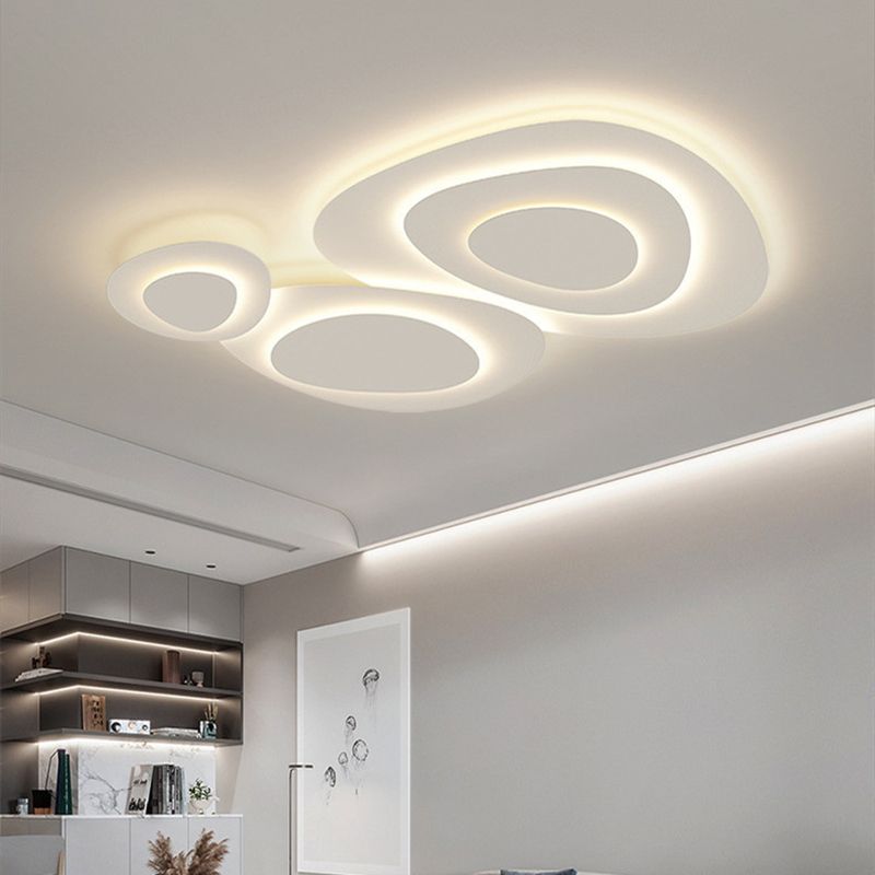 Arisha Plafonnier Nuage Blanc Chambre A Couche