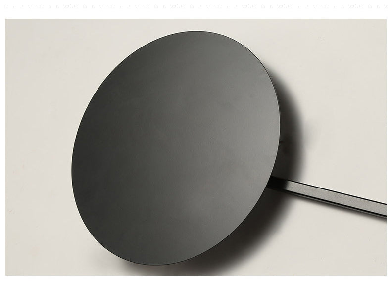 Arisha Porte-manteau Applique Murale Linéaire Moderne, Métal, Noir/Blanc, Chambre