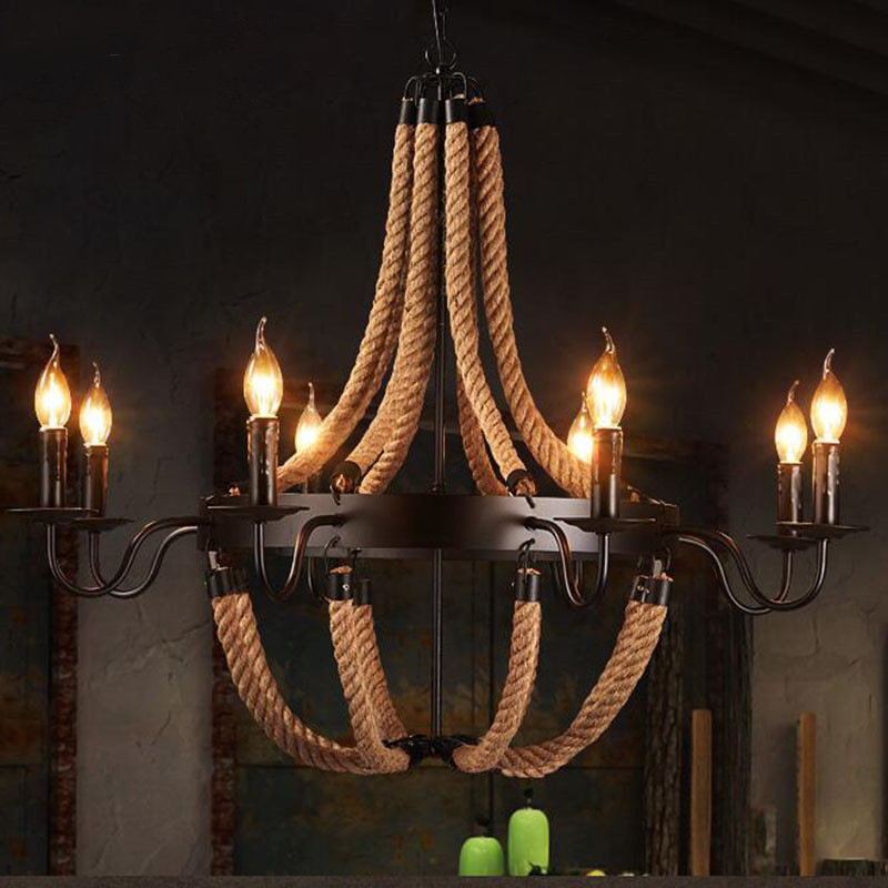Epoch Lampe Suspension Vintage en Métal Restaurant/Bar