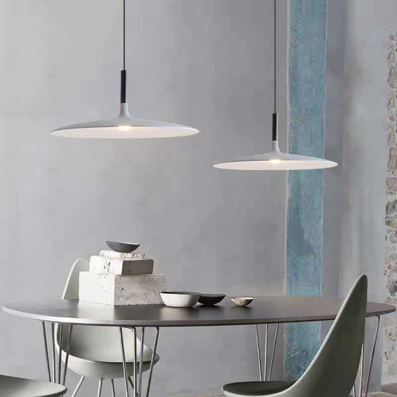 Aria Suspension Ronde Nordique  Blanc/Noir/Gris Claire/Armée Verte