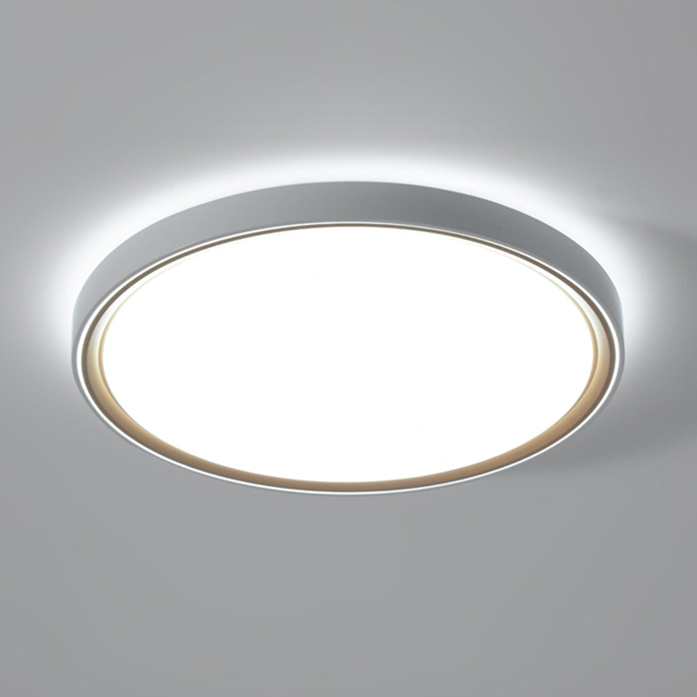 Arisha Plafonnier Carré/Rond Moderne, Métal/Acrylique, Doré, Salon