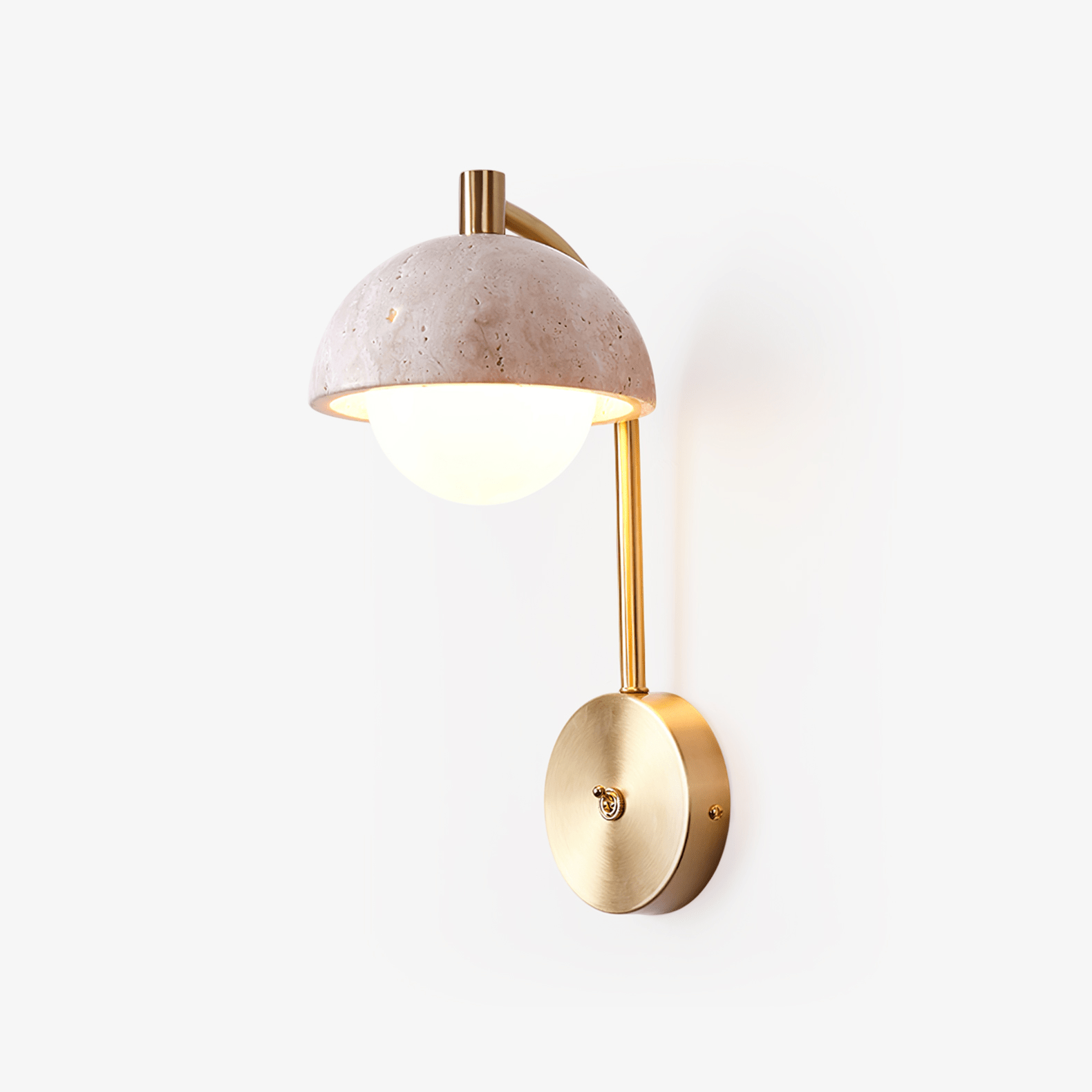 Ormaren Travertine Wall Light - Blowlighting