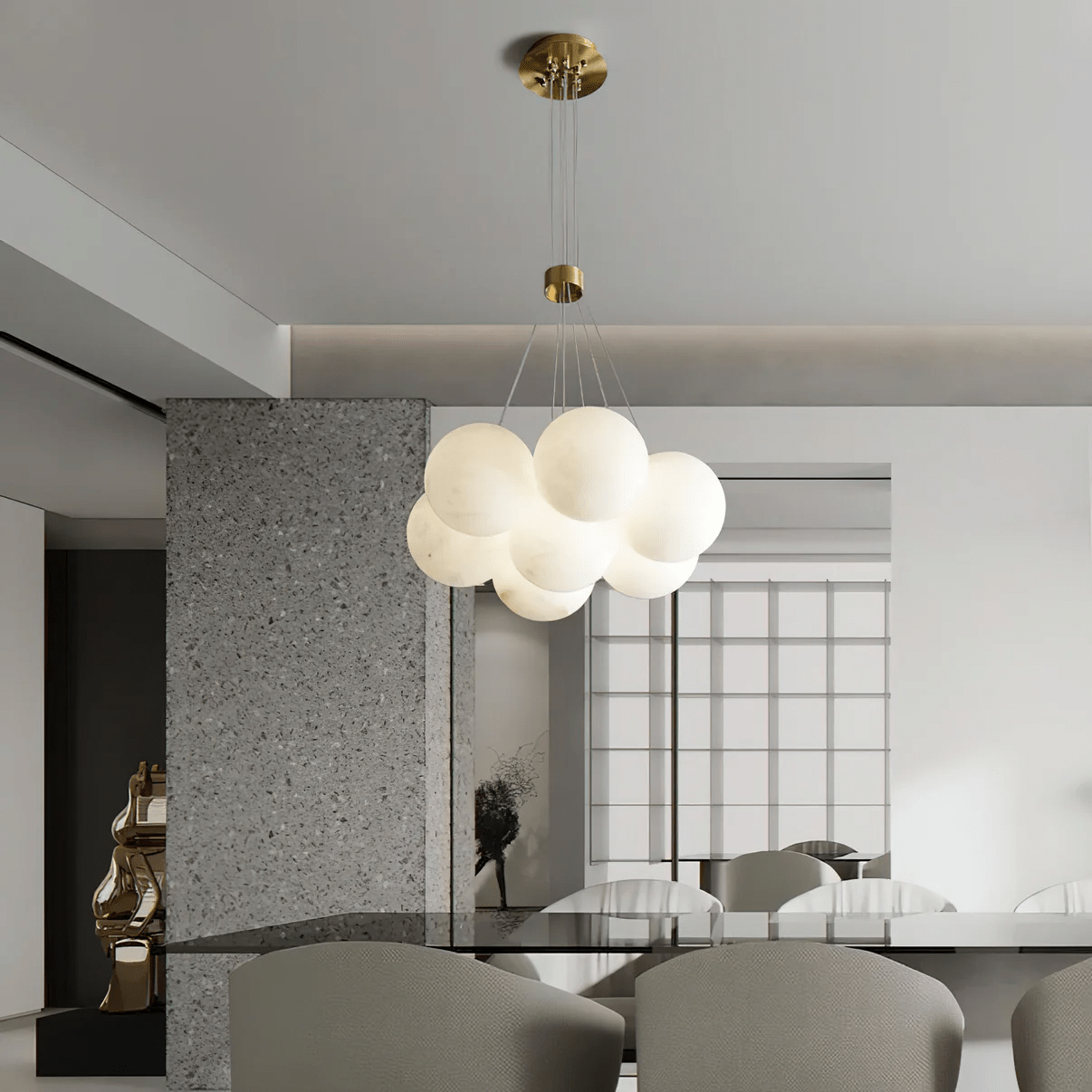 Zovenila Alabaster Chandelier - Letslighting