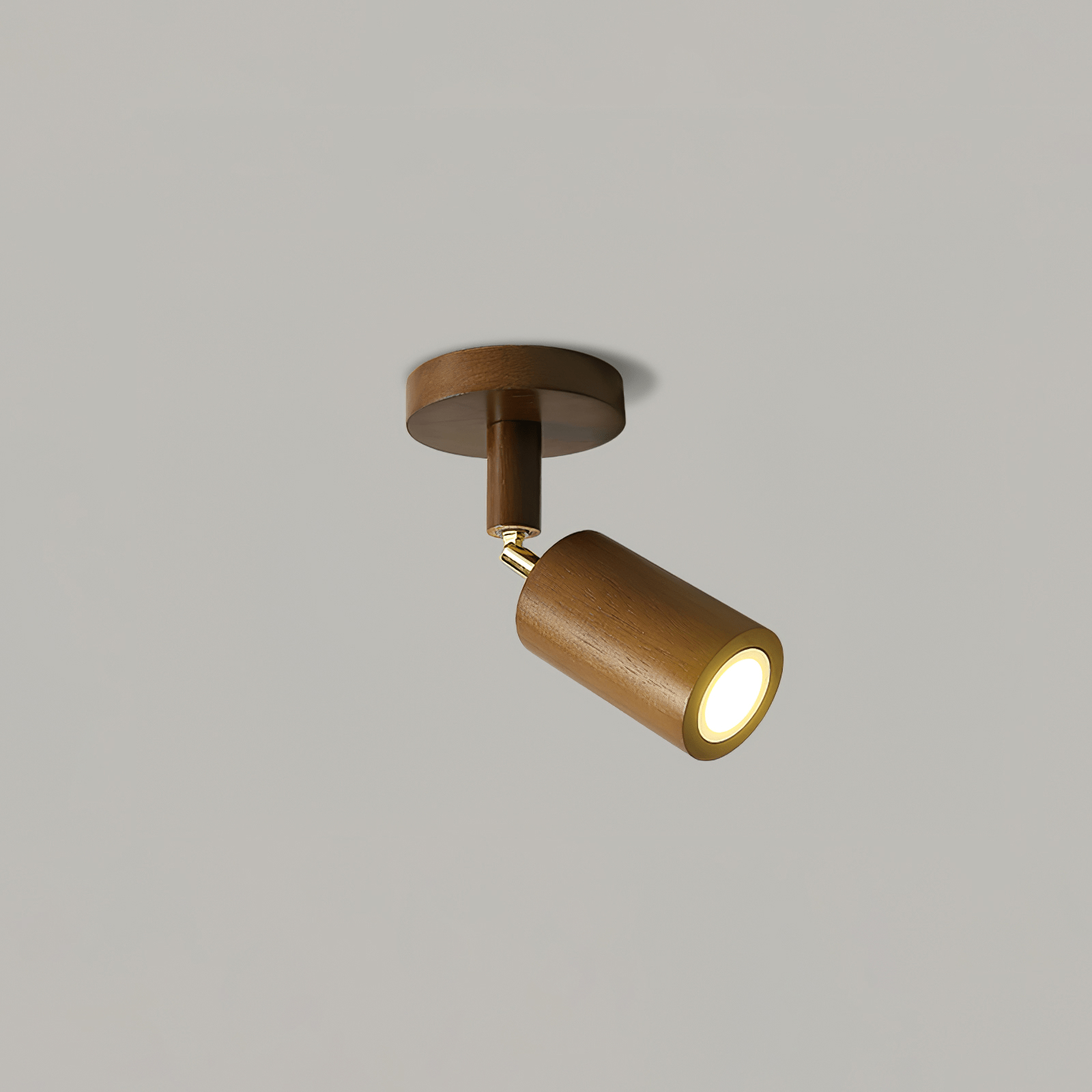 Natural Wood Beam Spotlight Light - Blowlighting