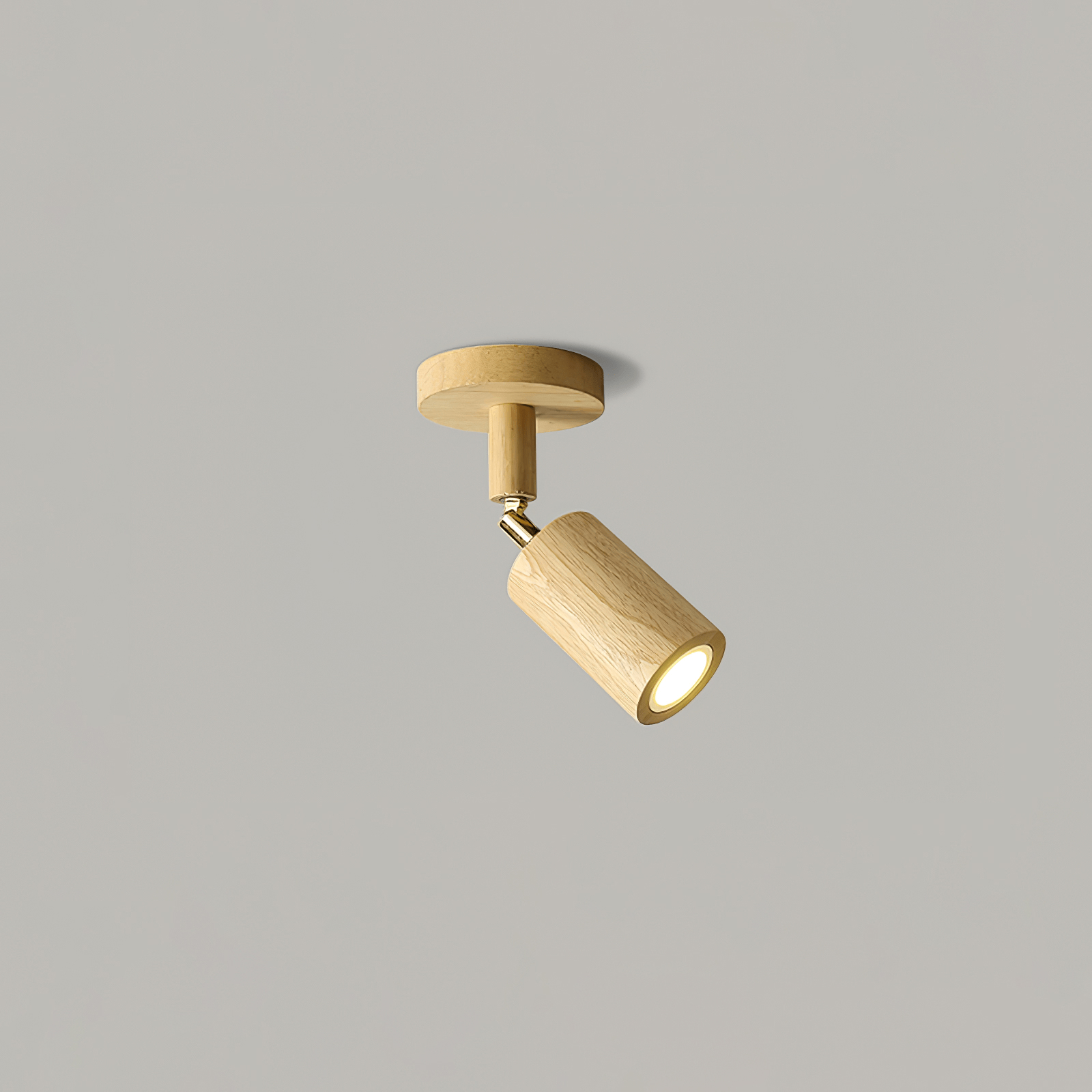 Natural Wood Beam Spotlight Light - Blowlighting