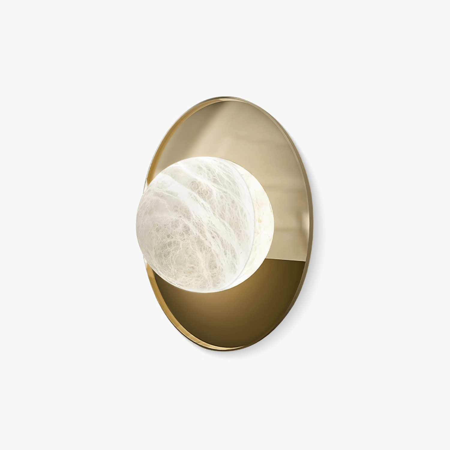 Lyra Modern Alabaster Wall Light - Letslighting