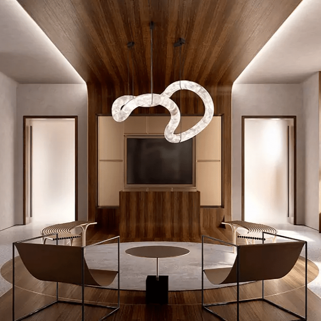 Erya Alabaster Pendant Light Chandelier - Letslighting