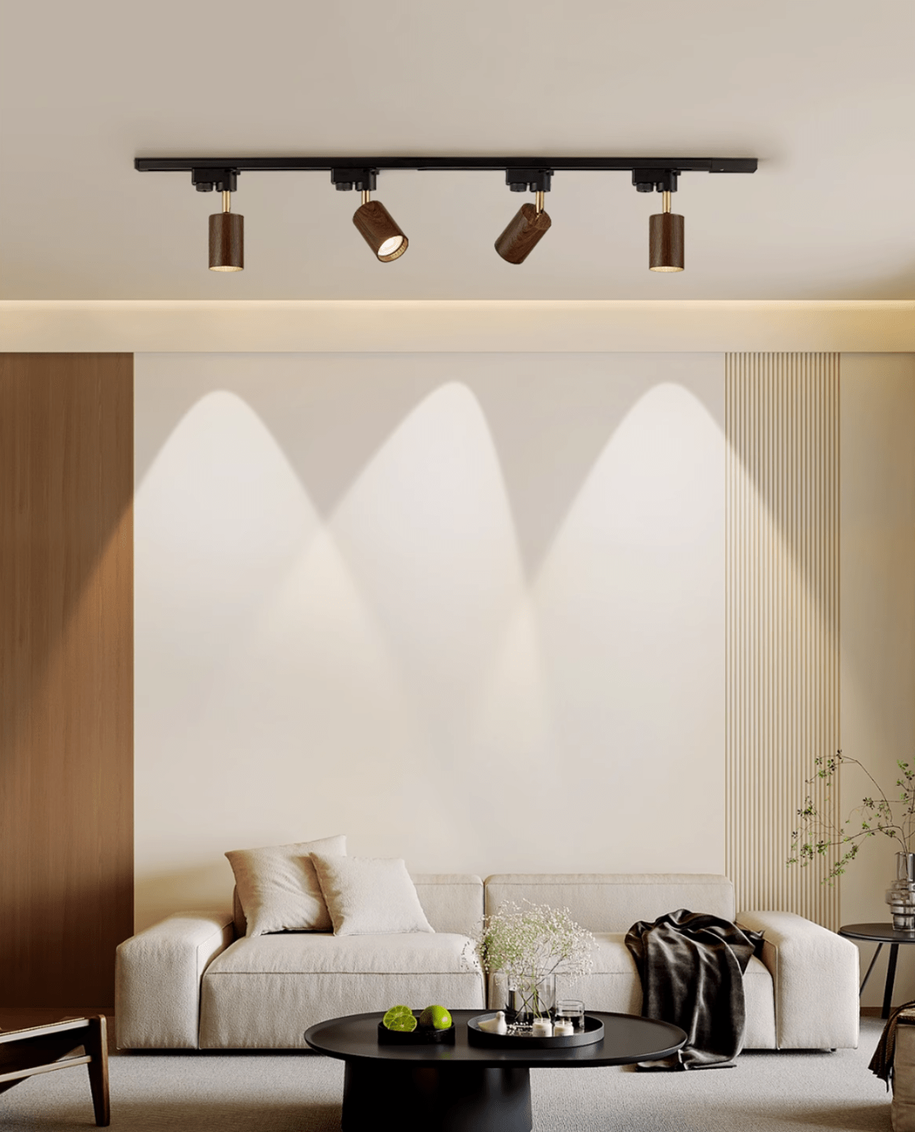 Luma Flex Spot sur Rail Aluminium Moderne