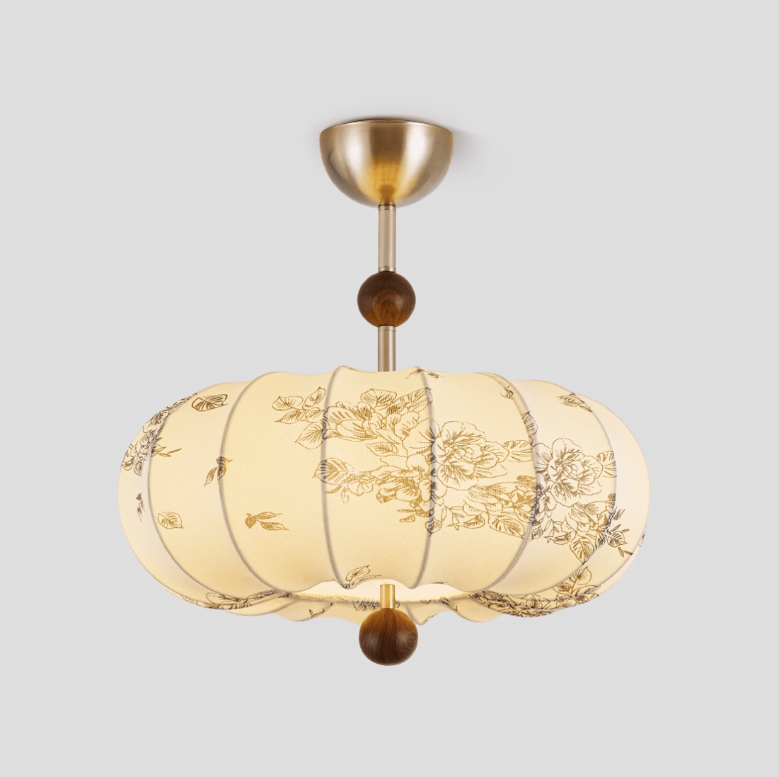 Glow Suspension Lantern Fleur Élégante