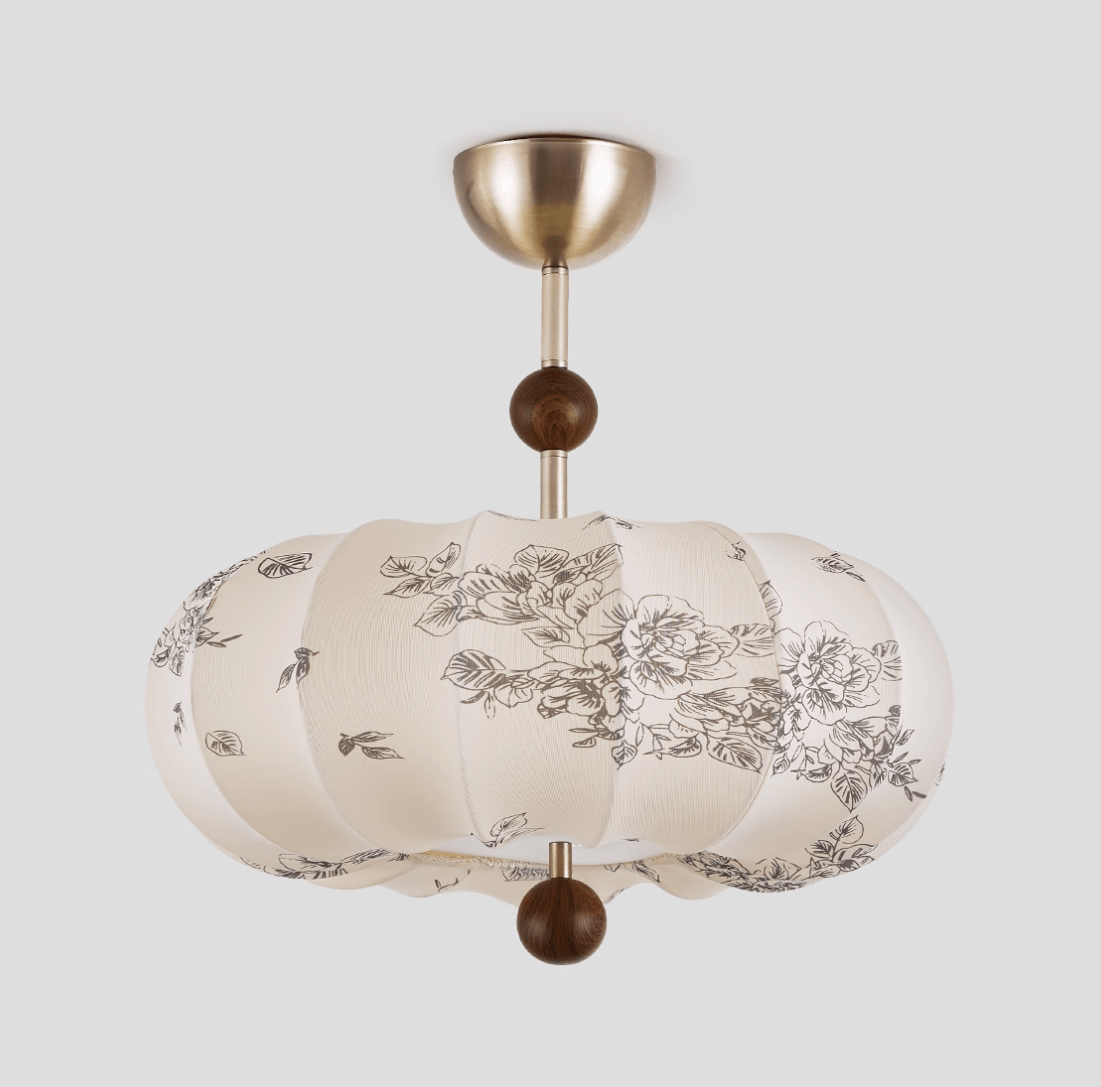 Glow Suspension Lantern Fleur Élégante