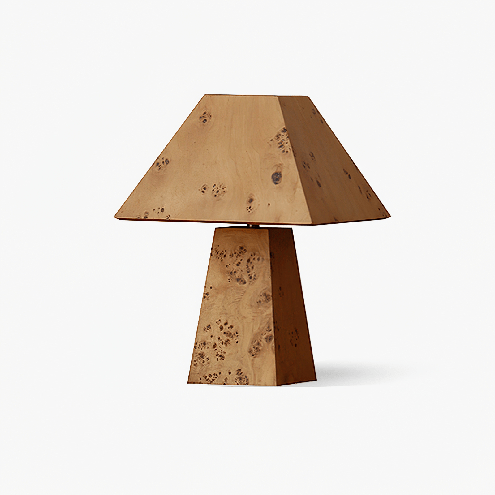 Alder Lampe de Table Élégante Minimaliste en Bois