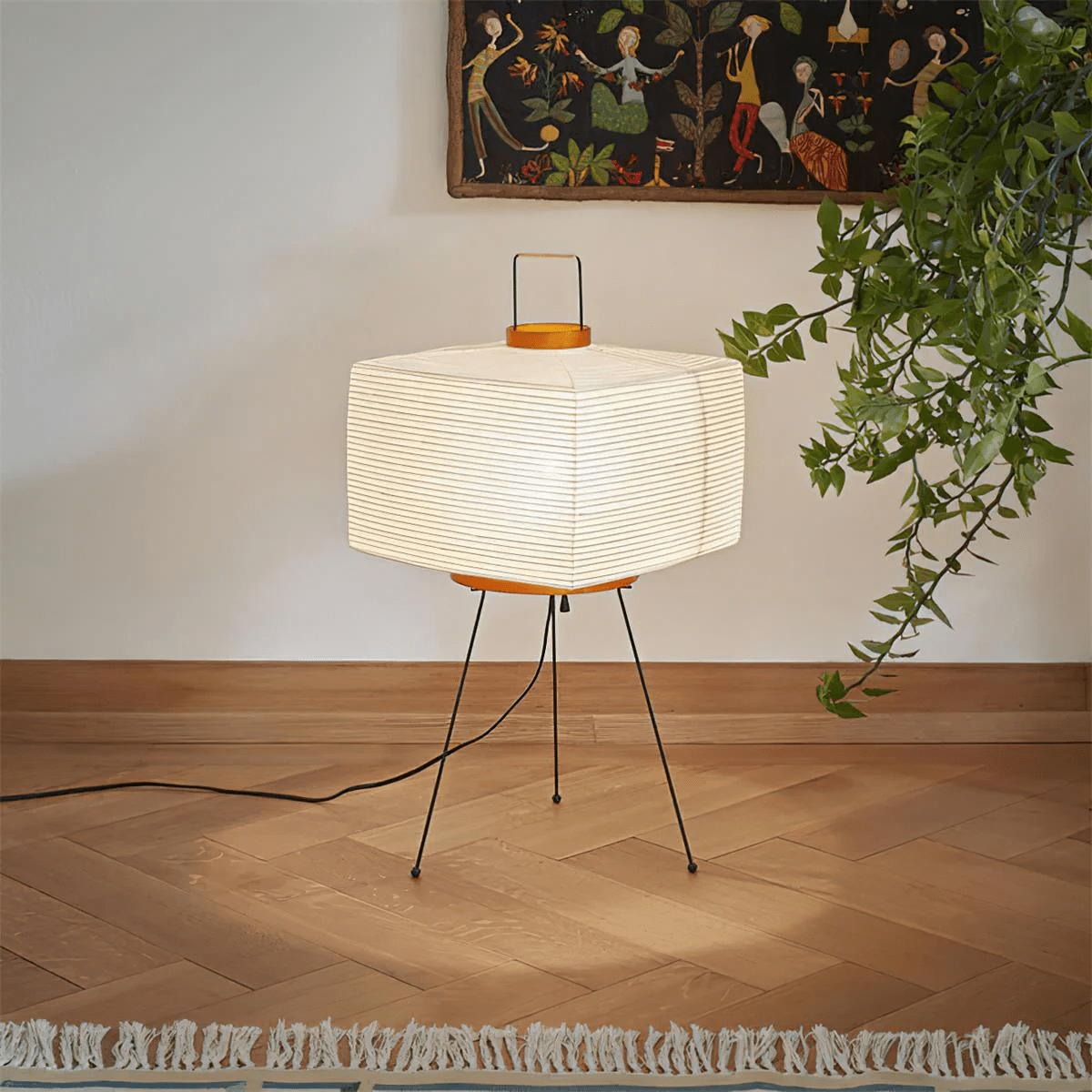 Solis Lampe de Table en Papier Washi 3A/9A