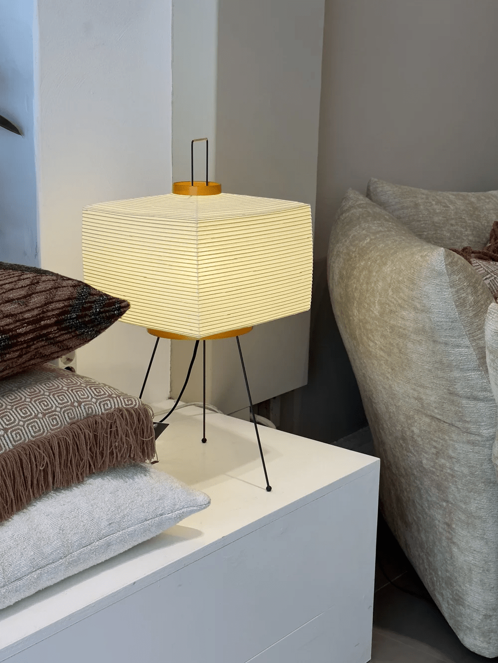Solis Lampe de Table en Papier Washi 3A/9A