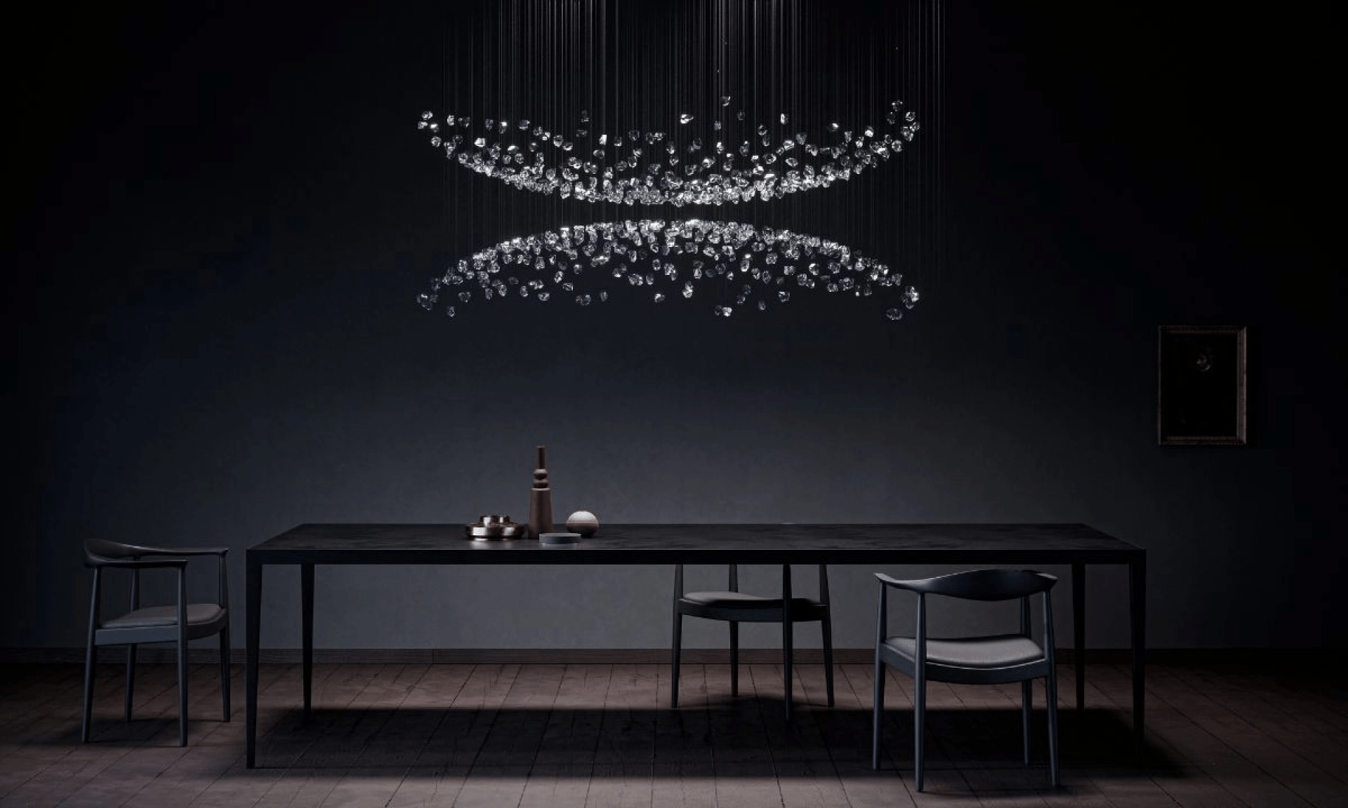 Raw Artistique Luxe Cristal Personnalisable Lustre