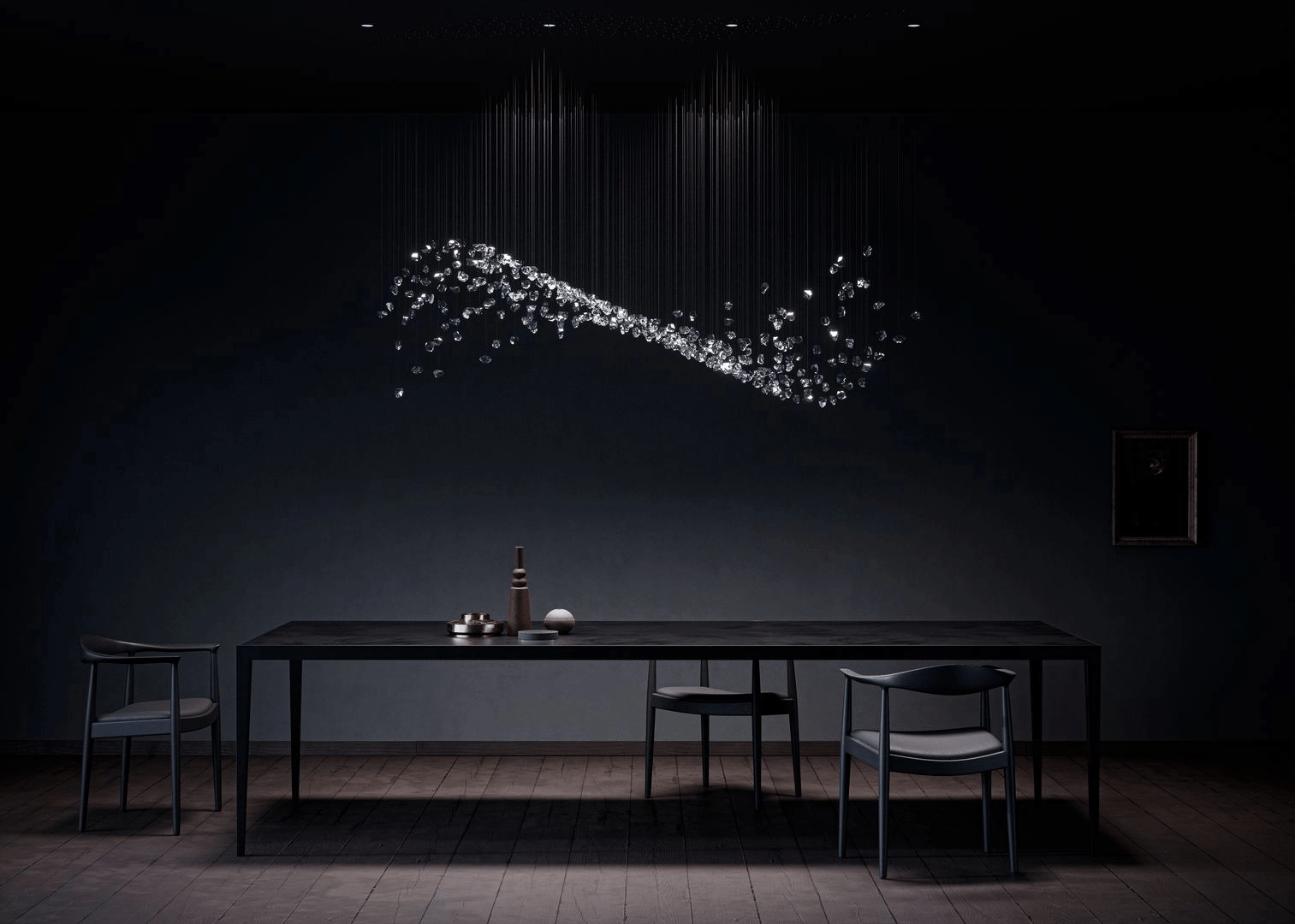 Raw Artistique Luxe Cristal Personnalisable Lustre
