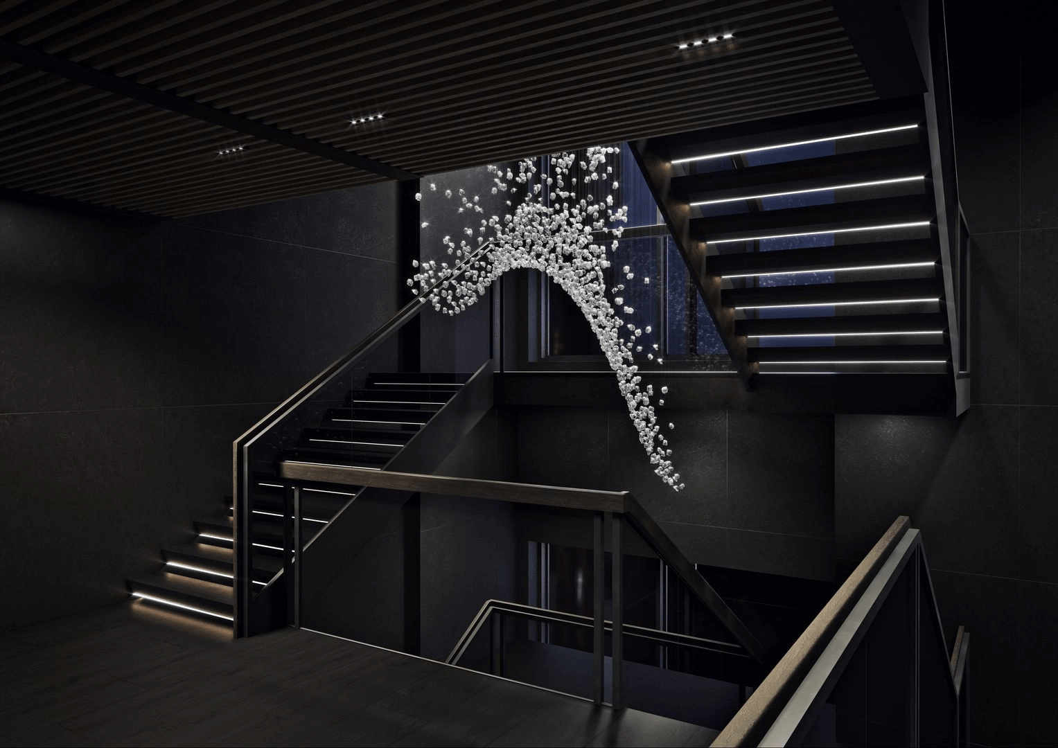 Raw Artistique Luxe Cristal Personnalisable Lustre