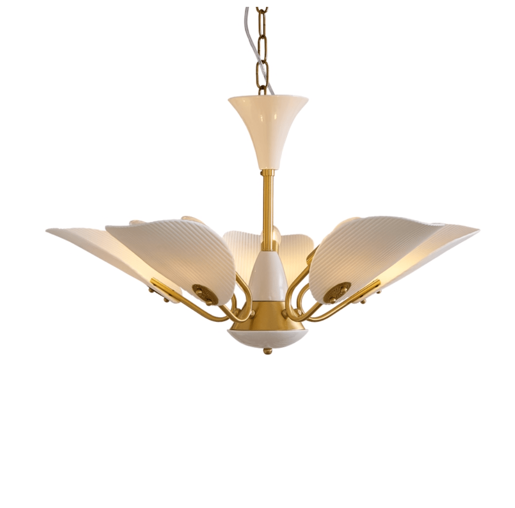 Liora Blossom Metal Ceramics Chandelier